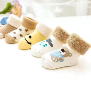 0 3 Years Old New Baby Socks Thick Wool Circle Warm Male And Female Baby Socks Tube