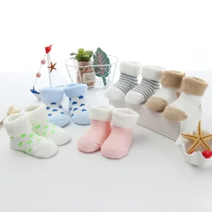 100% Combed Cotton Terry Towelling Socks and Thick Baby Terry Socks