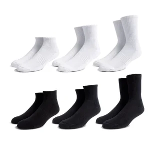 100% Cotton Sokken Calcetines Custom Men Women’s Warm Daily Sports Crew Socks Anti-Bacterial Classic Crew