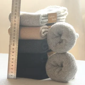 13 Colors High Quality Thick Warm Unisex Terry Socks Crew Solid Color Winter Socks
