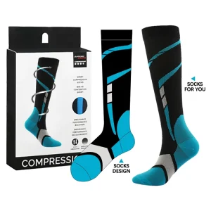 15-20 Mmhg Compression Socks New Custom Design Oem Compression Socks Breathable Nurse Compression Sports Socks