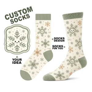 200 Needle Fine Knit Private Label Custom Design Socks for Brand Launch Projects