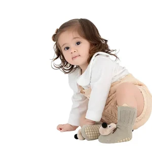 24 Autumn Winter New Baby Socks Soft Adorable Cartoon Series Dopamine Color Floor Socks Anti Slip Delicate Skin Friendly Knitted