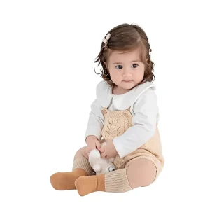 26 New Baby Socks Class a Cotton Knitted Breathable Boneless 4 Pairs Mid tube Socks Loose Not Stringy Legs