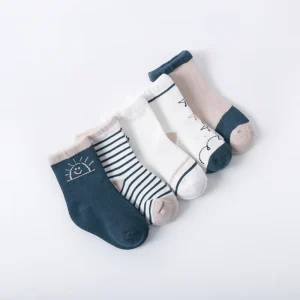 5 Pairs Baby Socks 0 3 Months Newborn Socks Kids Boys Sock Shoes
