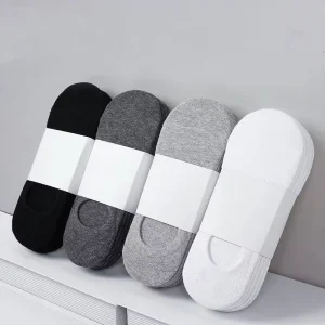 Accepted OEM Services Custom Ankle Men Dress Socks Cotton Black Business Ankle Socks Basic Athletic Cushioned