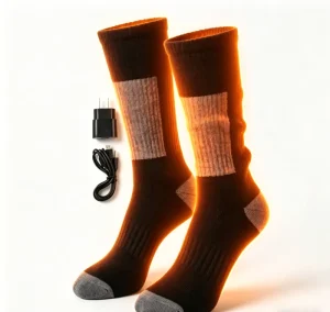 Adults Disposable Breathable Fashionable Heated Socks Rechargeable Thermal Winter Thick Socks for Men Women