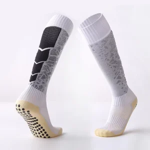 Adults Football Socks Breathable Anti Slip Feature Custom Logo for All Season Youth Size