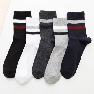 Affordable Factory Men’s Casual Everyday Work Cotton Socks