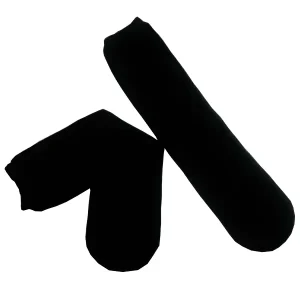 Airline Disposable Casual Black Dot Woven Autumn Eco-Friendly Breathable Men Long Tube Socks with Body Logo
