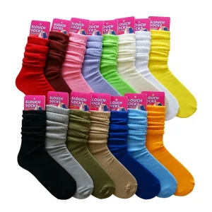 All Cotton Slouch Cotton Socks for Women