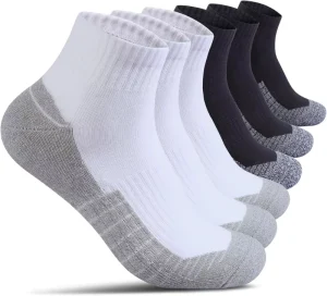 Ankle Compression Socks for Men and Women Running Athletic Plantar Fasciitis Socks