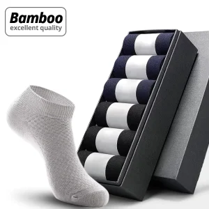 Ankle Socks Business High Quality Comfortable Bamboo Fiber Socks Dress Socks