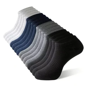 Ankle Socks for Outdoor Stretchable Skin Friendly Cushioned Sole Padding Soft Hand Feel for Sports Enthusiasts