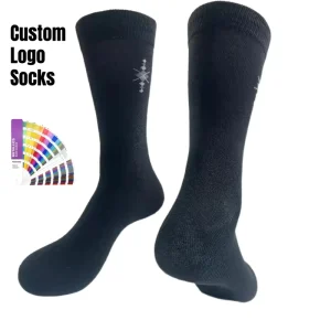 Anti Bacterial Cotton Men’s Straight Tube Socks Comfortable Hand Sewn Toe Seamless Design Spring Athletic Casual Socks
