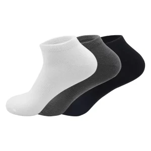 Anti Bacterial No Show Socks Women Men Low Socks Non Slip Flat Boat Line Socks