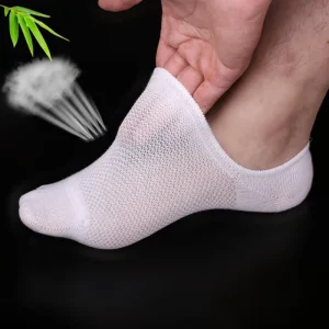 Anti Bacterial Organic Colorful Custom Logo 100% Bamboo Fiber Men OEM Bamboo Sock