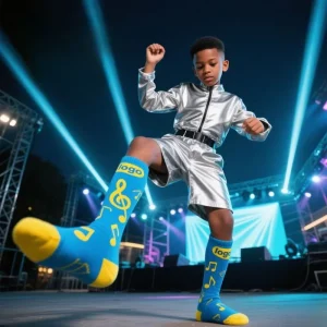 Anti-Bacterial Sweat-Absorbent Quick-Dry Sport Crew Socks Breathable Knitted Toddler Socks Custom Logo Design Cute