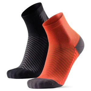 Anti Friction Lightweight Cushioned Ankle Knitted Unisex Running Socks with Grip Pads Autumn Moisture Wicking