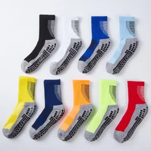 Anti Slip Hospital Grip Non Skid Training Athletic Socks Mens Soccer Football Basketball Non Slip Socks