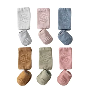 Anti Slip Knee Protector Baby Knee Pads Baby Knee Pads and Socks Set Baby Knee Pads Socks Set for Kid Crawling