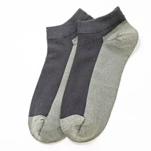 Anti Smell No Show Silver Socks Anti Odor Blister Resist Ankle Dress Socks