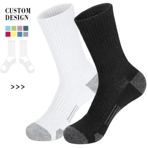 Arch Support Men’s Custom Breathable Moisture Control Crew Dress Socks Cushion Running Spring