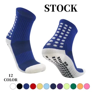 Athletic Classical Fashion Men Sports Socks Grip Anti Slip Soccer Socks Athletic Nonslip Stock Football Socks