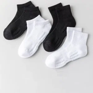 Athletic Running Men Terry Ankle Basketball Sport Socks Cushion Bottom Performance Socks