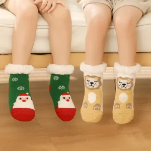 Autumn Winter New Cute Cartoon Warm Thick Children’s Toddler Anti slip Baby Floor Socks