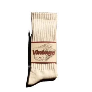 Autumn and Winter Thick Thread Vintage Thick Needle American Men’s and Women’s Mid-Calf Cotton Stockings