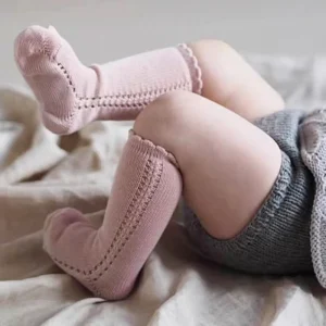 Baby Boy Girl Socks 0 3Year Toddler Baby Thin Mesh Breathable Socks Newborn Infant Baby Boy Pure Cotton High Knee Socks