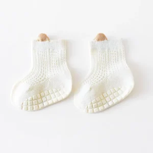 Baby Floor Socks Non slip Baby Socks Summer Thin Mesh Short Socks
