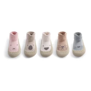 Baby Floor Socks Shoes Spring New Rubber Sole Non slip Newborn Walking Shoes Children’s Socks Shoes