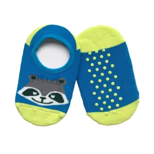 Baby Grip Summer Breathable Knitted Ankle Socks for Toddler Boys Non Slip Anti Skid with Cat Heads Pattern