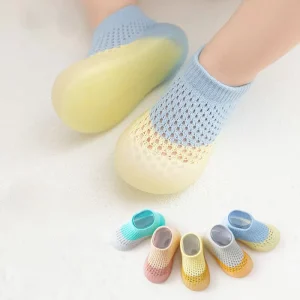 Baby Mesh Walking Socks Anti slip Floor Socks Children’s Breathable Shoes Socks