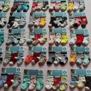 Baby Socks 0-24 Months New Born Baby Gift Set Printed Breathable Dot Non-slip Baby Socks Cotton Socks