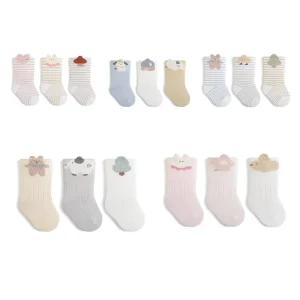 Baby Socks Autumn Newborn Infant Cotton Socks Boneless Loose Mouth Baby Mid Tube Socks for Boys and Girl Socks for Kids