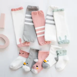 Baby Socks Cartoon Children’s Socks Sets Baby Knee Infant Toddler Long Socks