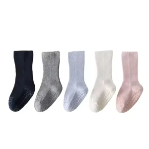 Baby Socks Infant Baby Boys Girls Socks Bamboo Fiber Baby Tube Knee Socks