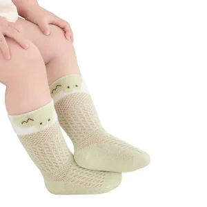 Baby Socks Summer Thin Cartoon Seamless Cotton Socks for Newborns Infants Toddlers Zhejiang In Stock