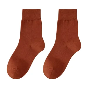 Bamboo Fiber Deodorant Women’s Spring and Fall Mid tube Socks