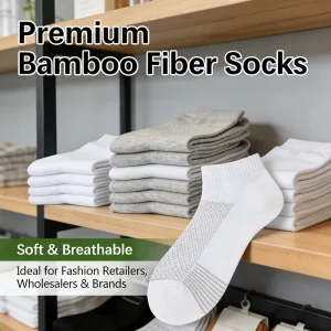 Bamboo Fiber Sock Athletic Bamboo Running Sock Custom Logo Breathable Bamboo Sports Socks