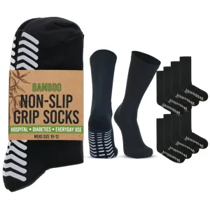 Bamboo Personalized Grip Socks Football Compression Grip Socks Non Slip Professional Grip Socks