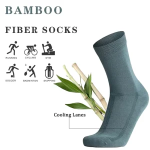 Bamboo Viscose Dress Socks Premium Soft Breathable Dress Socks for Men & Women