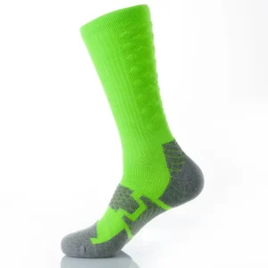 Basketball Soccer Crew Socks Digital Printing Autumn Non slip Athletic Polyester Nylon