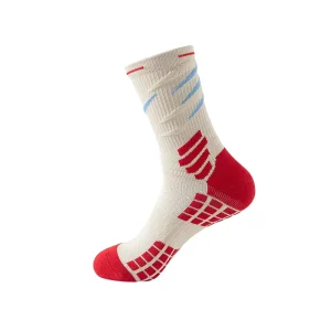 Basketball Socks Cushioned Athletic Sports Socks for Men & Women Thick Towel Bottom Non slip Sweat absorbing Crew Socks