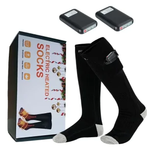 Battery Powered Self Heated Sports Socks Thermal Heat Sock With Accessories
