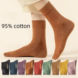 Best Quality Women Crew Socks High Grade Cotton Casual Customization Socks for Female