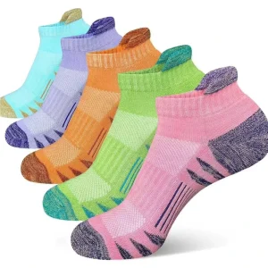 Best-Selling Cross-Border OEM Knitted Ankle Running Professional Breathable Cotton / Bamboo Fiber Sports Socks Men’s Women’s